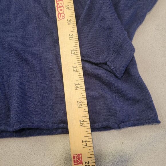 Jeanne Pierre Cashmere Infused Navy Size Small - Picture 4 of 6